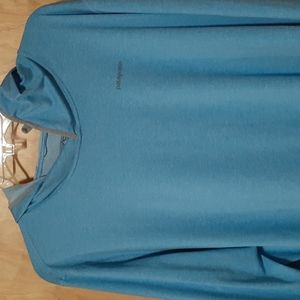 Patagonia blue shirt
